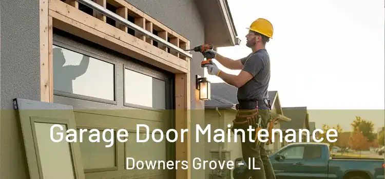 Garage Door Maintenance Downers Grove - IL